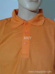 mens pure color polo shirt