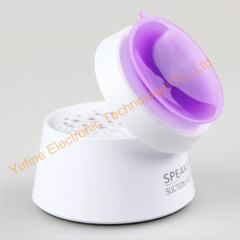 Supply sucking disk speaker mini adsorption speaker crutch strange new speaker suction holder speaker