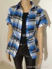 womens plaid blouse summer