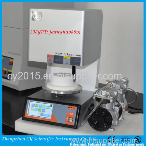 1200C Touch Screen control dental vacuum porcelain furnace/dental lab vacuum porcelain furnace