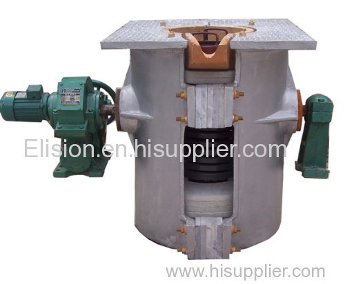 medium frequency induction melting furnace for steel making
