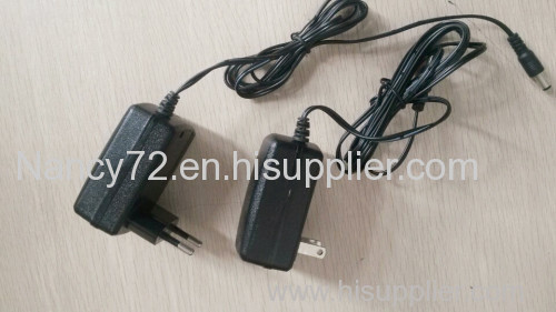 UL#E363708 Approval AC 100-240V to DC 12V 1A Power Adapter Supply Charger 5.5*2.1