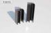 Black Anodized 6063 extruded aluminium products for construction , aluminium mouldings