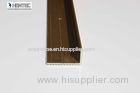 6063 / 6061 t5 aluminum corner extrusions profiles Mill finish , wood grained