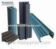 Industrial 6063 aluminum extrusion profiles Anodized / powder painted