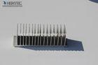 6061 / 6063 aluminum heat sink extrusions with CNC Machining , Bending , Polishing