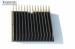 Black anodized aluminum heat sink , Aluminum Extrusion Profiles 6005 T6