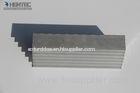 CNC milling and turning aluminum extrusion heat sink chrome / gold Plating