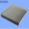 Clear Anodized aluminum heatsink extrusion profiles Painted , Sliver matt