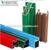 Powder Painted aluminium u-profil , aluminium sliding window sections custom