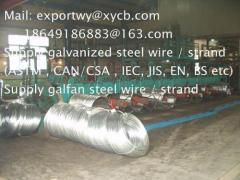 hot dipped galvanized steel wire(galvanized iron wire)