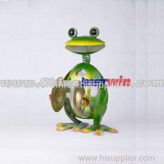 Decoration frog with Gum-Gum solar garden light