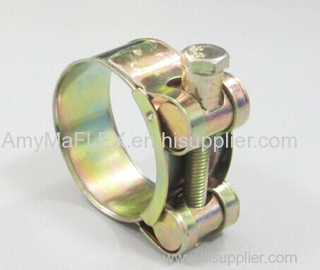 stainless steel hose clamping