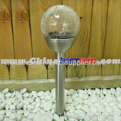 Solar Path Light Glass Ball