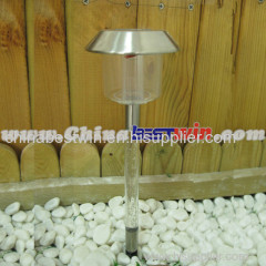 Solar Glass Stake Path Light