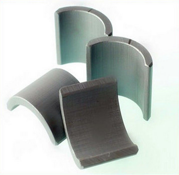 Segment Turbine Arc Ferrite Magnets For Wind Power Generator NdFeB