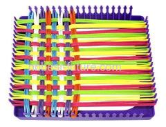 DIY weaving loom kit loop and loom