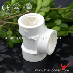 UPVC BS4346 Thread Fittings Female Tee Manufacturer