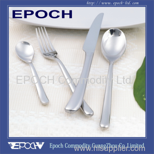 Smooth shiny mirror polish cutlery for hotel and restaurant stock available