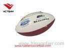 Colorful Machine sewing American rugby ball for kids youth sport games