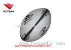 Soft TPVC leather American Rugby Ball , nylon wounded rubber bladder