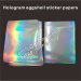 Manufacturer of hologram destructible eggshell sticker papers in China