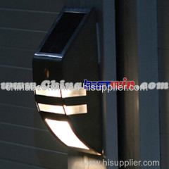 GARDEN SOLAR POWERED WALL / FENCE / DOOR / STEP LIGHTS LED OUTDOOR LIGHTING