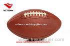 Promotional Customize RUBBER football american ball For Outdoor Training