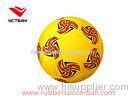 Indoor Rubber Match Soccer Ball , laminated adult size soccer ball Size 5