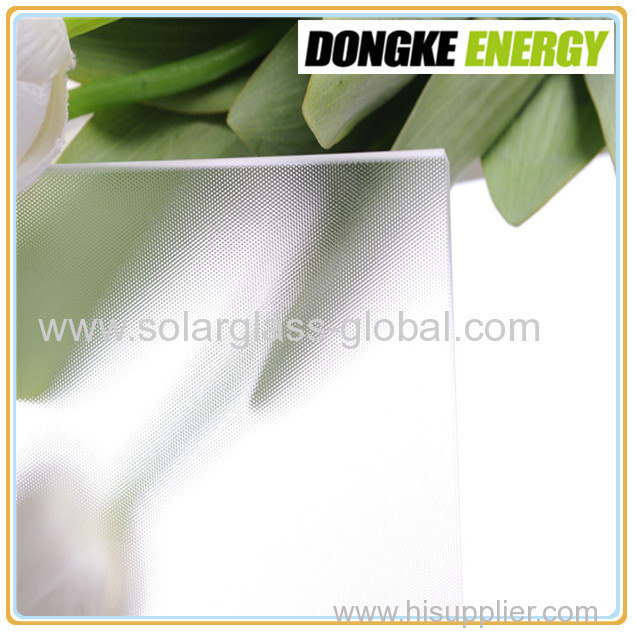 4.0mm ultra clear low iron solar tempered glass