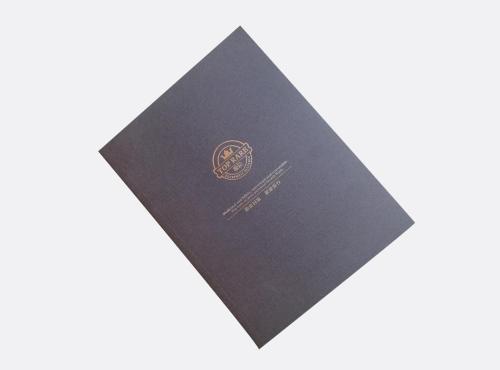 Cotton paper cover softback business brochure book printing