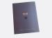 Cotton paper cover softback business brochure book