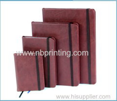 Promotion Custom PU Leather Notebook, Leather Diary, Wholesale Leather Journal