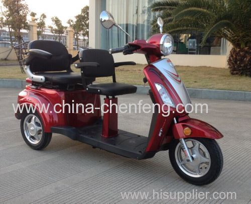 3 wheel 2 seater scooter