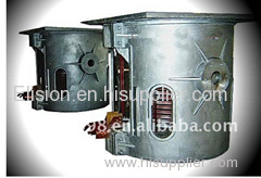 induction melting furnace with series or parallel connection technology