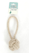 Naturally Eco-friendly Chewable Dog Jute Rope Ball with handle