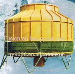 Closed cooling tower for furnace