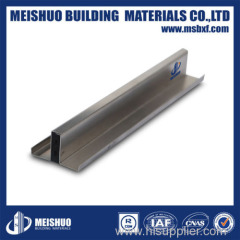 china stainless steel rubber filled commercial floor movement joints in screed