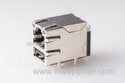 Shielded RJ45 USB Connector Rj45 Cat 5 8P8C Ethernet Female Jack with Magnetic