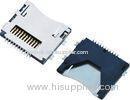 Push MINI SD Card Slot Holder Connector , Micro Sim Card Connector 11Pin SMT