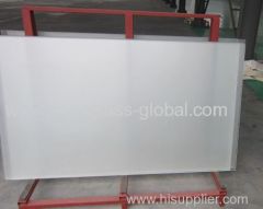 water heater clear patterned coated glass