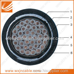 PVC Insulated PVC Sheathed Copper Tape Screened Steel Tape Armoured Control Cable