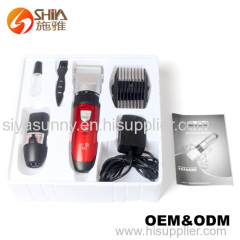 Professional baby man's import ceramic blade rechargeable hair clipper manufacturer in china