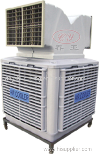 New material 10000-18000m3/h double sides wind outlet air cooler