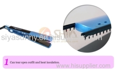 professional nano titanium hair styling tools hair straightener flat iron with superior quality