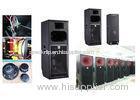 Outdoor Pa Nightclub Audio System Live Music Throw Speaker Black Paint