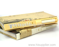 Fabric cover diary lock and key