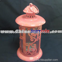 Traditional Iron Solar Hanging Lantern-Cylinder