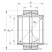 INA GE25DO2RS Spherical Plain Bearing