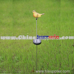 Outdoor Solar LED Stake-Yellow Bird